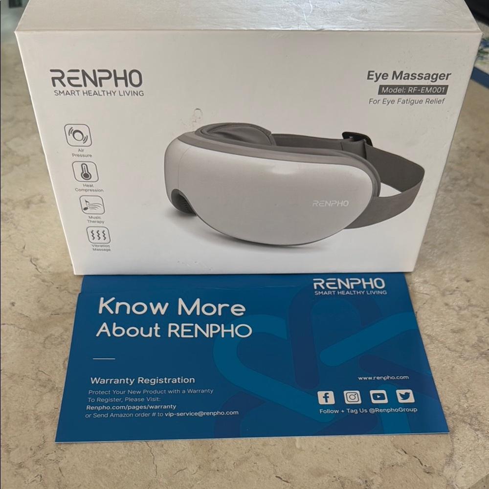 RENPHO Gray Eye Massager